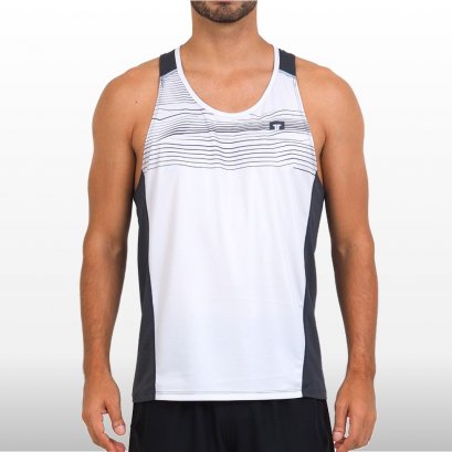 Men&#039;s TL Running Tank Top เสื้อวิ่งผู้ชาย สีขาว